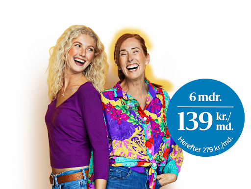 Line og Karin Berlingske deleabonnement